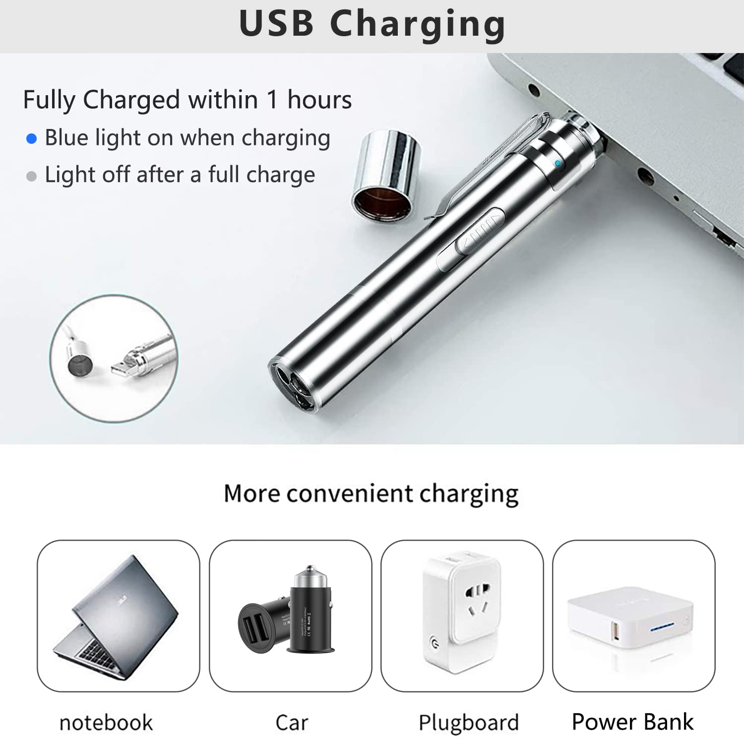 TEFIRE laser pointer butterflies pattern promotes playful pouncing and exploration.