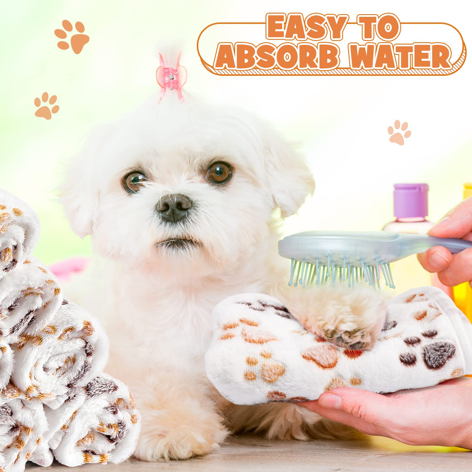 Tegeme blankets stacked for storage, emphasizing easy washing and quick replacements.