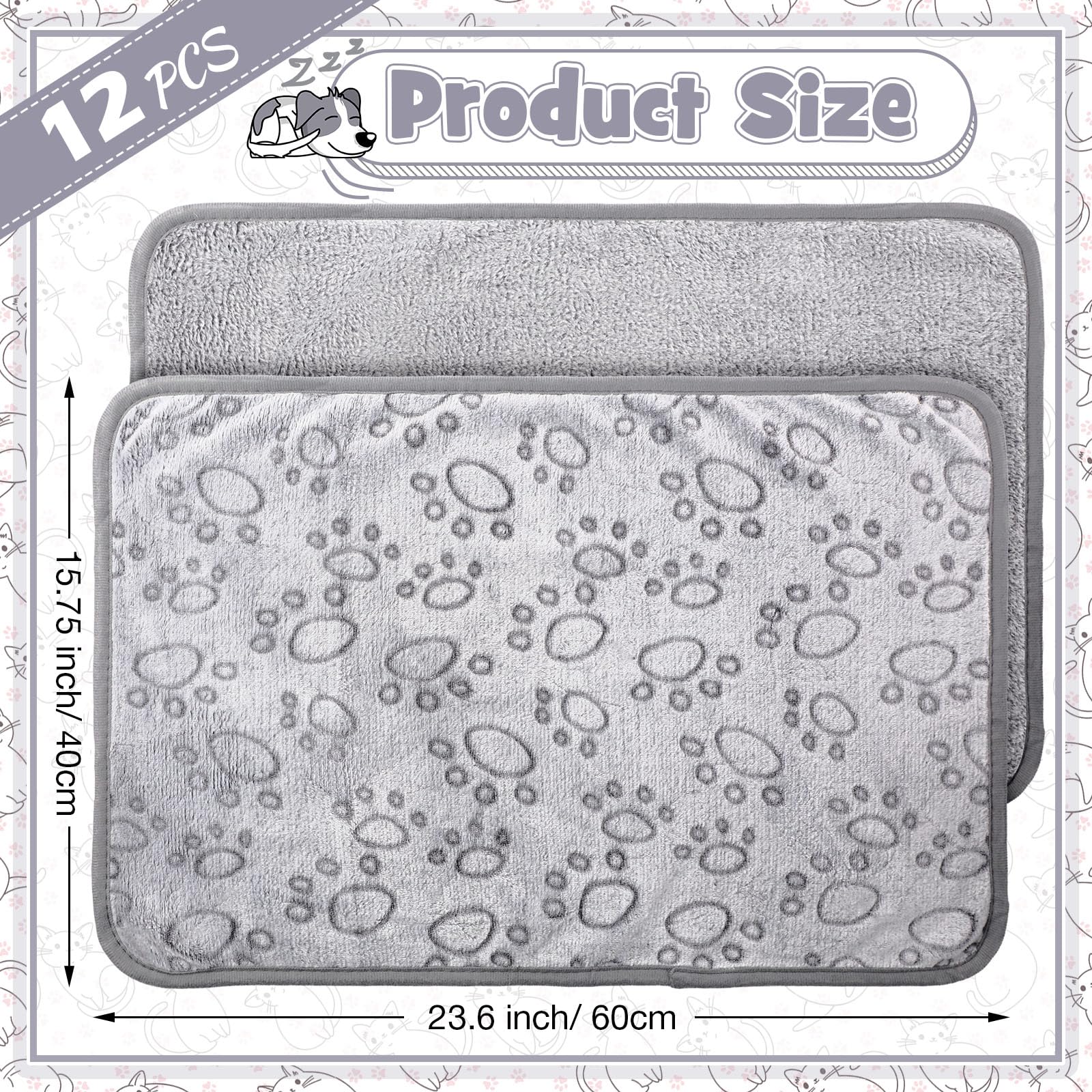 Tegeme soft fluffy fleece blanket gray closeup ideal for cozy naps.