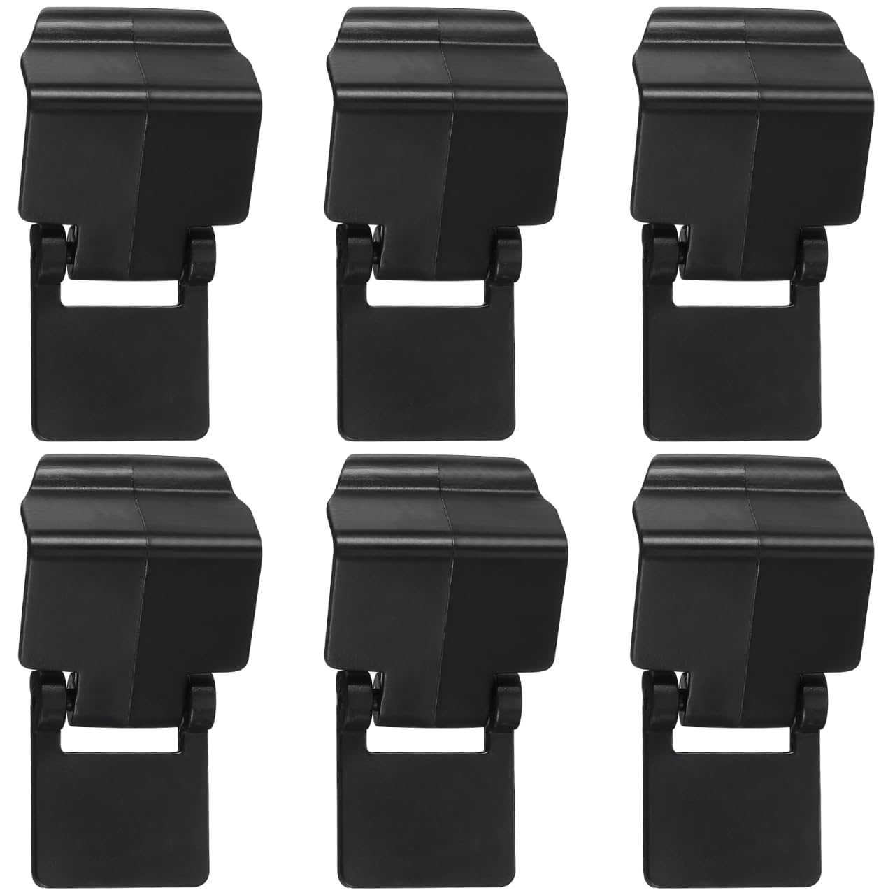 TEHAUX 6pcs lock buckles close-up showing secure reptile lid clips for durable enclosures.