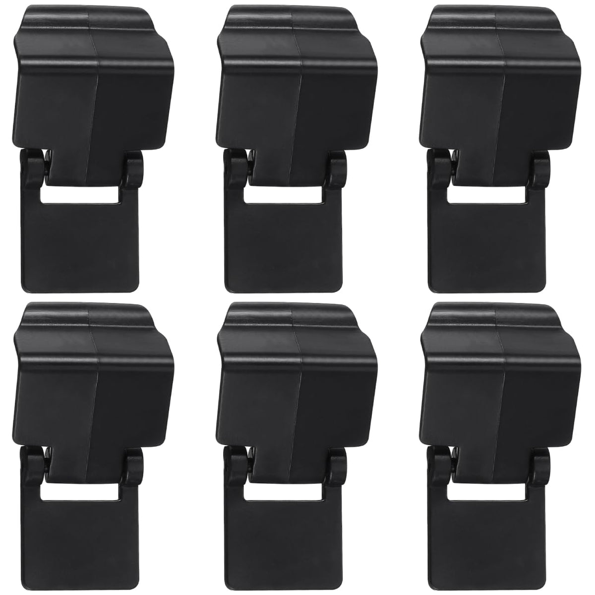TEHAUX 6pcs lock buckles close-up showing secure reptile lid clips for durable enclosures.