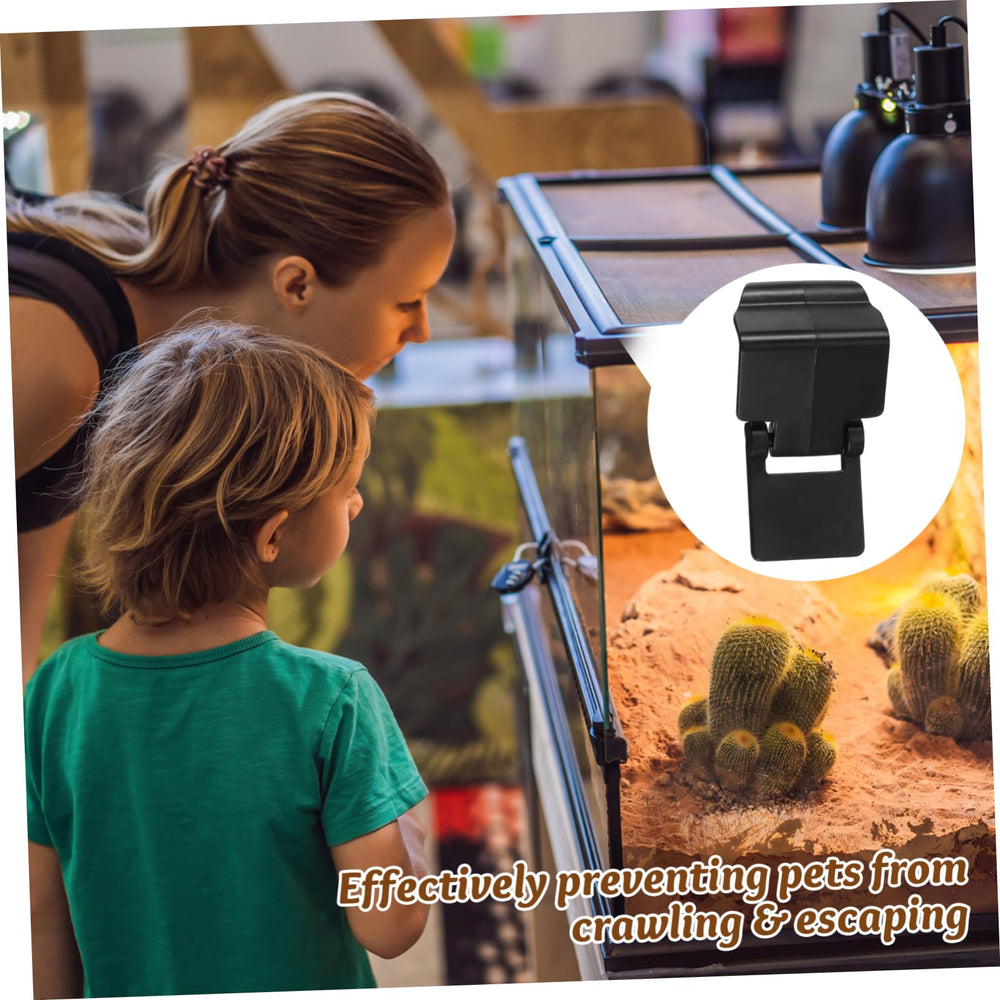 TEHAUX 6pcs-pack keeps enclosure secure, reducing escape risk during activities.