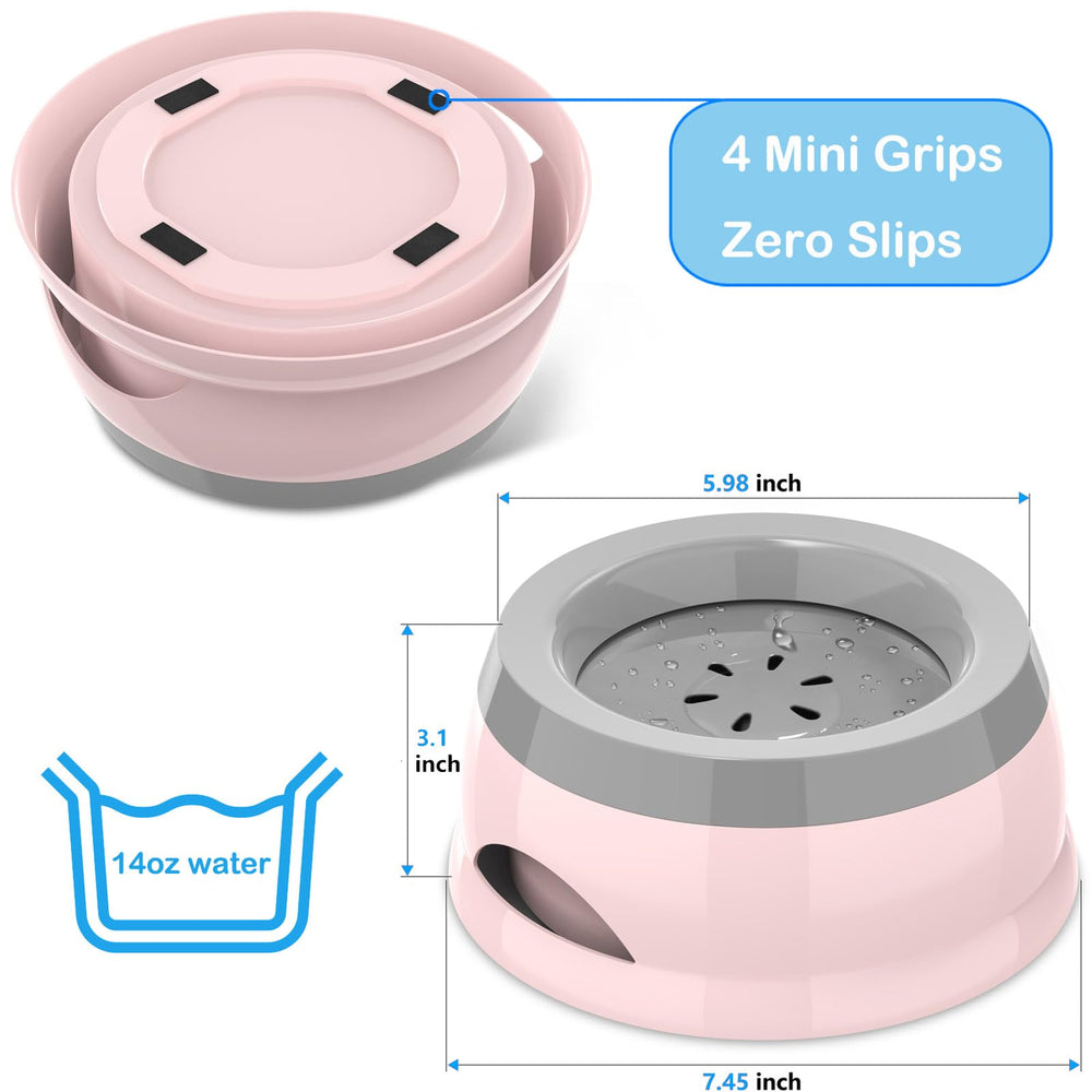 Tekcoo non-slip base with silicone pads grips surfaces and prevents tipping.