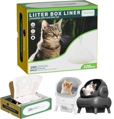 TELEGLO 60-count bulk packaging for easy, on-demand litter waste disposal.