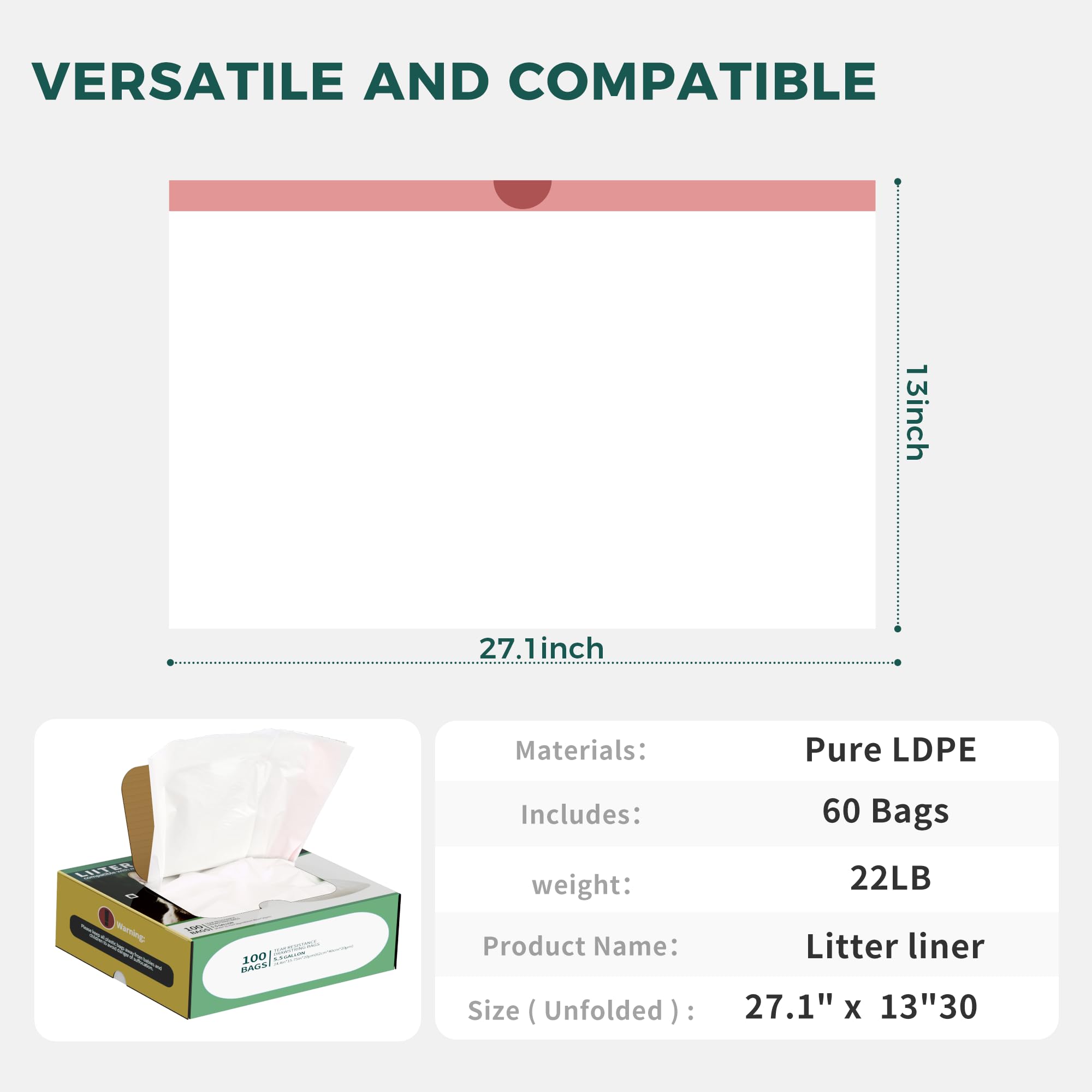 TELEGLO 60-bag value pack enables long-lasting readiness and convenience.