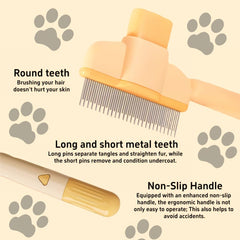 TemApex ergonomic handle provides comfortable non slip grip during grooming sessions
