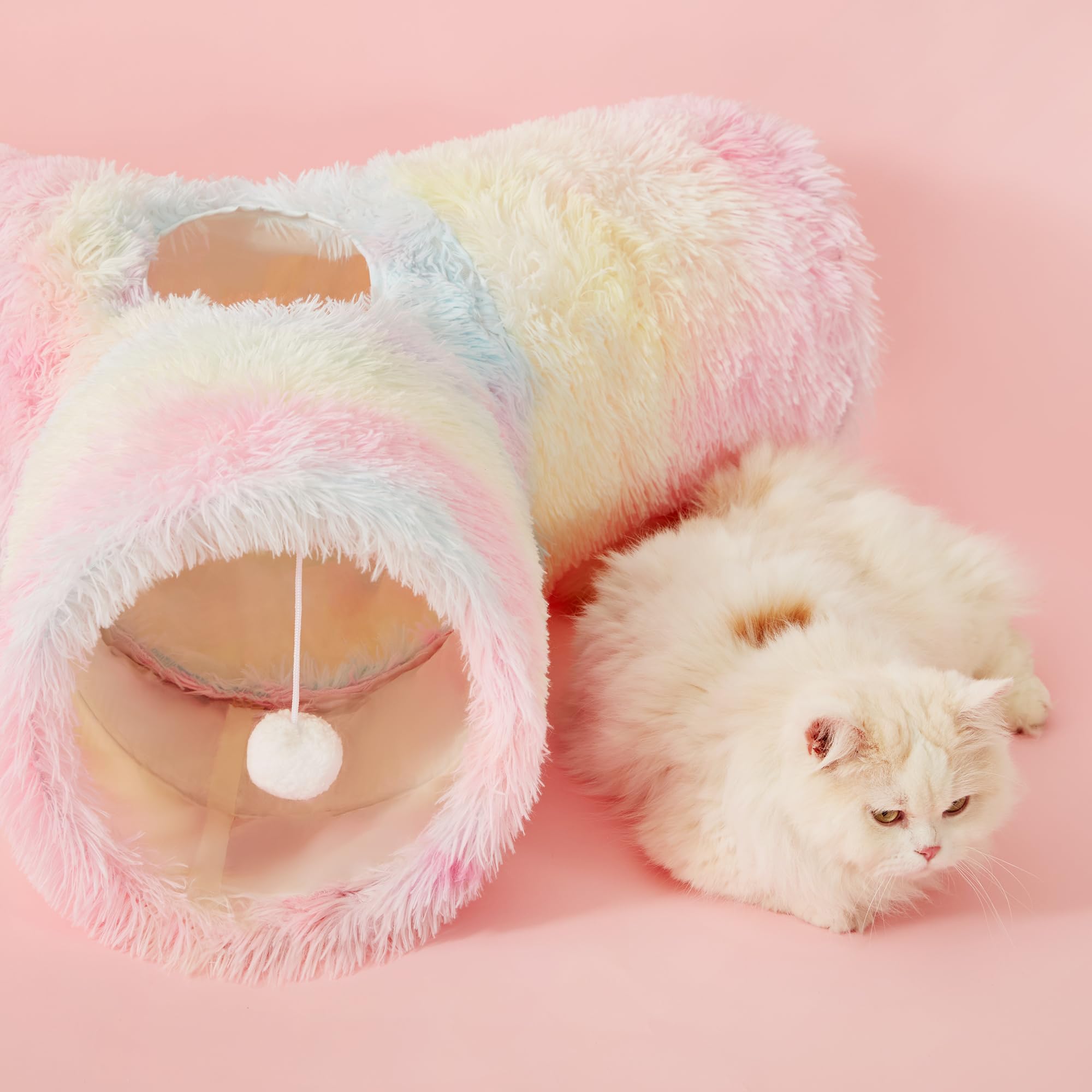 Tempcore cat tunnel supports daily activity and exploration in smaller homes.