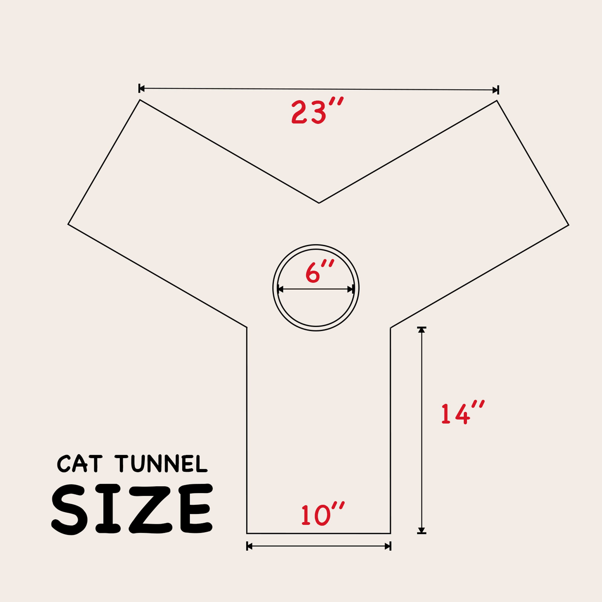 Tempcore cat tunnel packable design, portable entertainment for travel with pets.