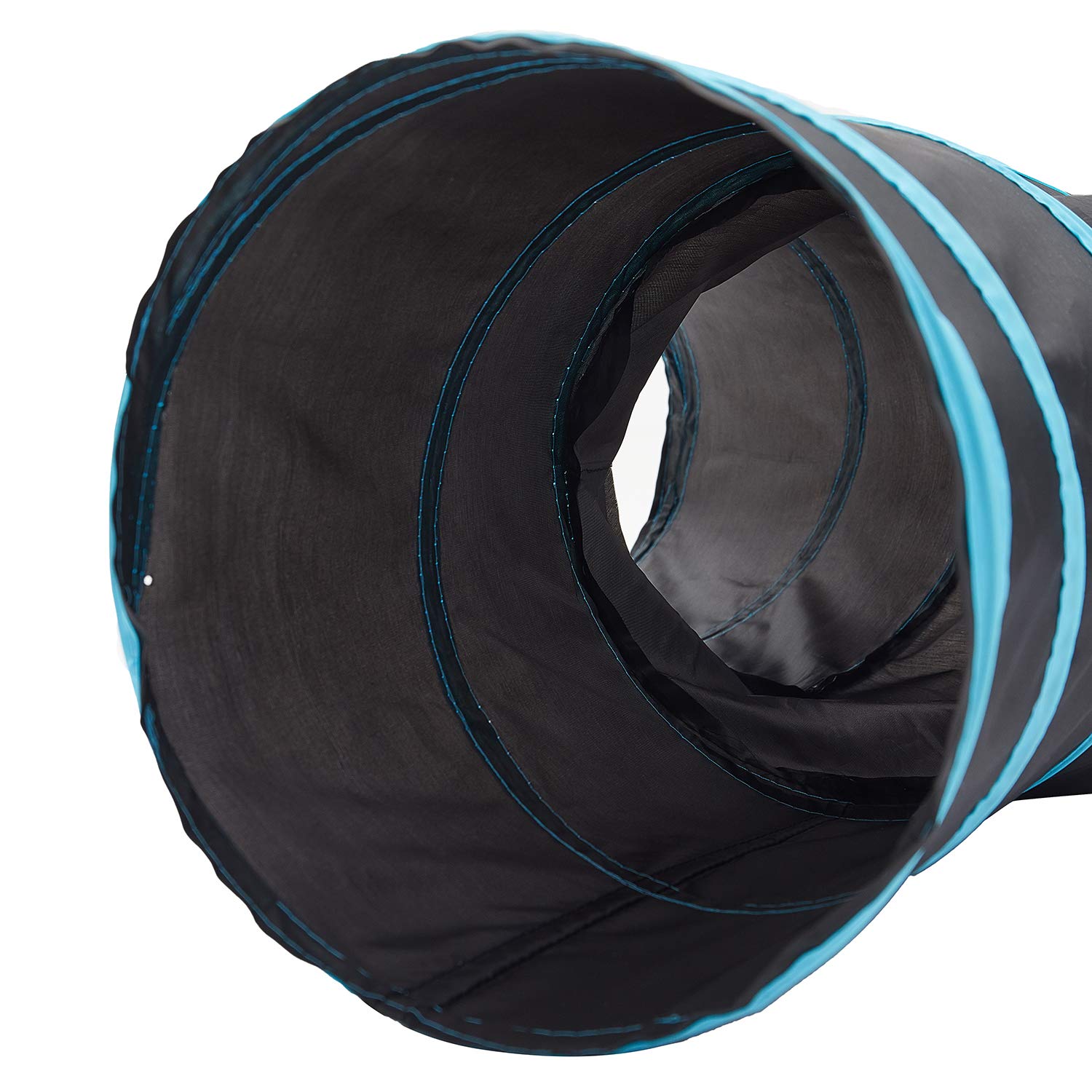 Tempcore cat tunnel spring frame preserves shape during active sessions