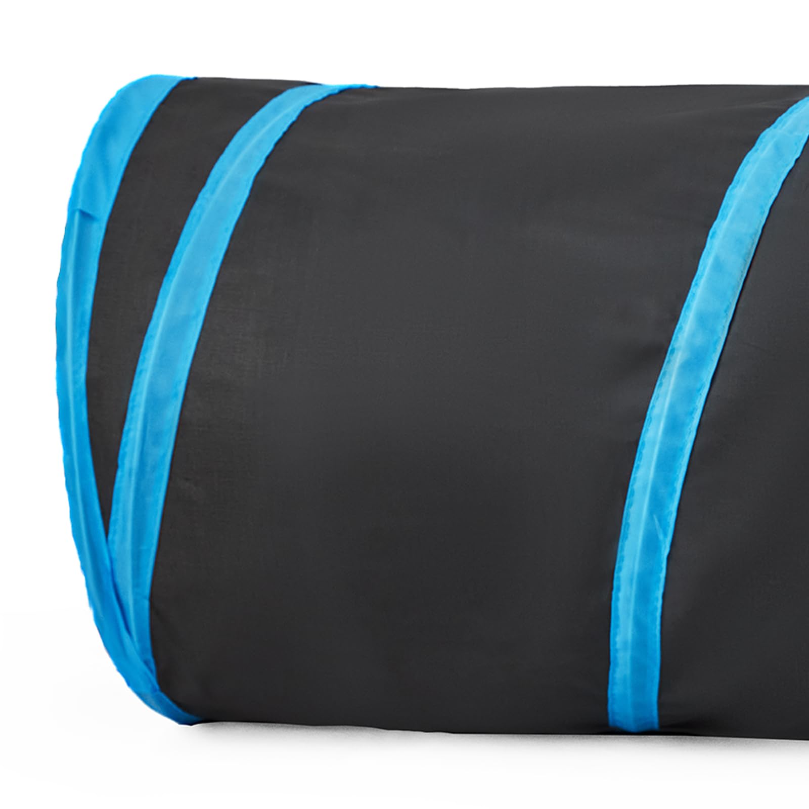 Tempcore sprung-steel frame keeps the tunnel sturdy during energetic games.