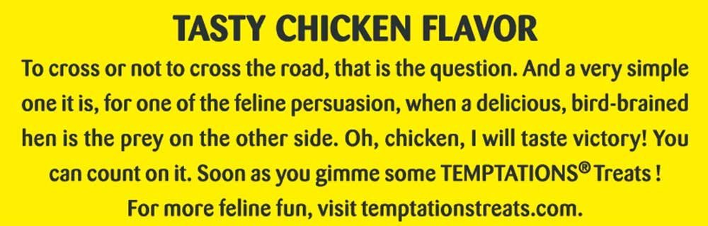 Temptations Classic Chicken treats in a bowl ready for training rewards.