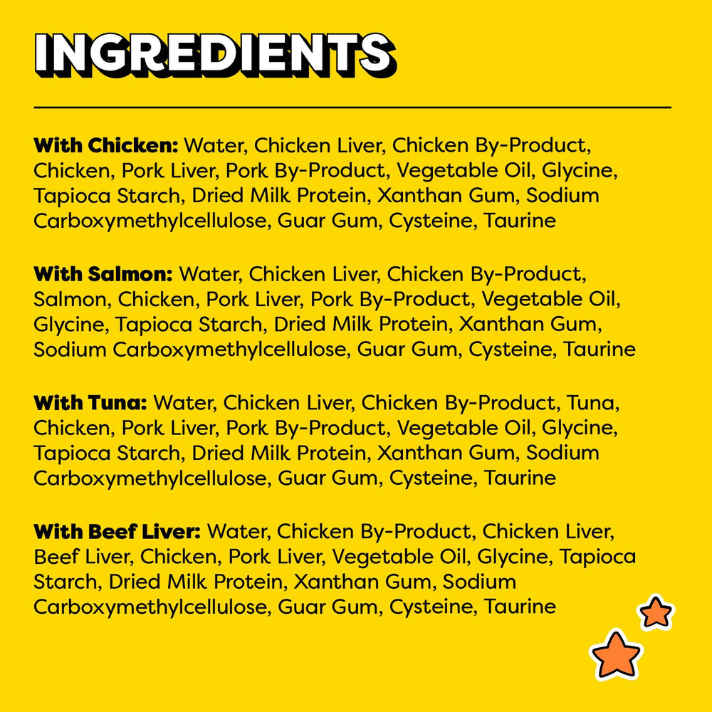 Temptations Creamy Puree tube hand-feeding shot promotes bonding during snack time.