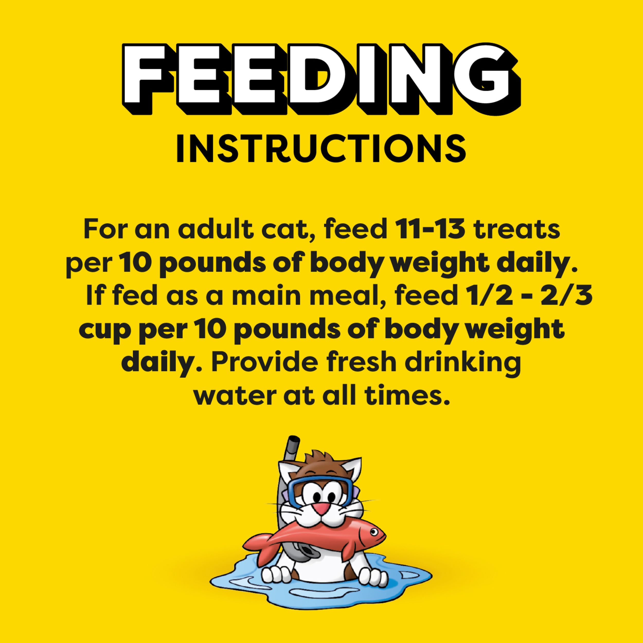 Temptations crunchy-outside-soft-inside-texture delights cats at snack time.