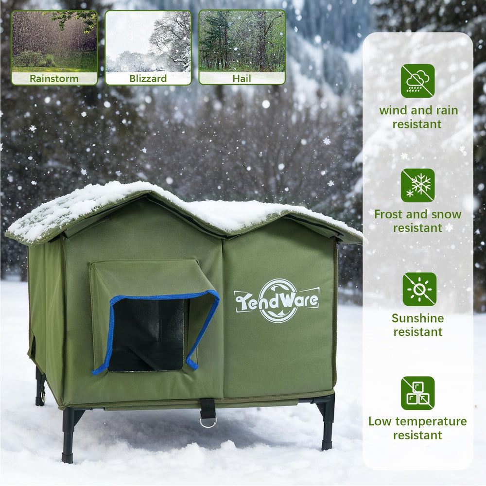 TENDWARE outdoor shelter portable-assembly enables quick setup anywhere around the home.