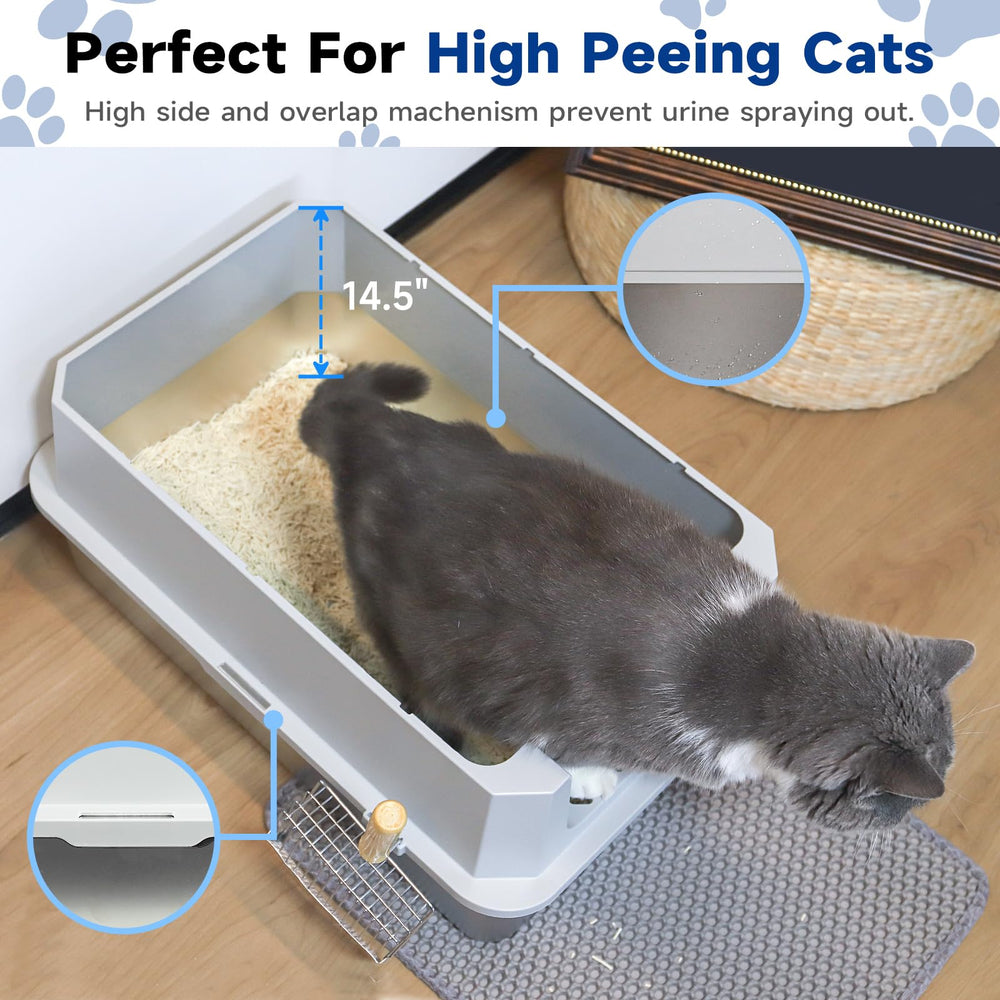 Tentizon swinging door for easy access and privacy.