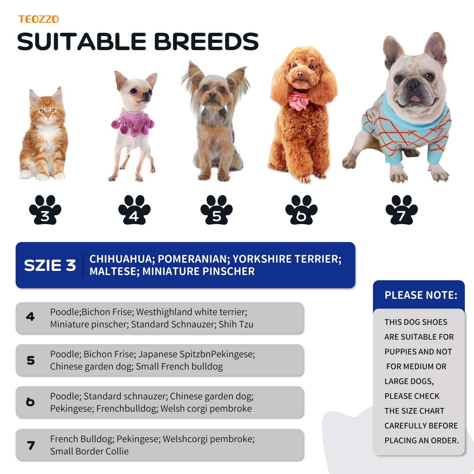 TEOZZO dog boots with reflective straps for safer night walks