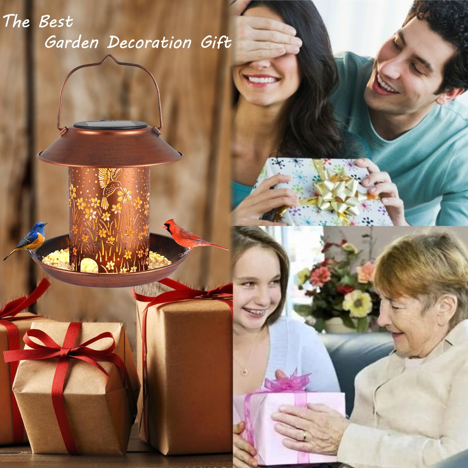 Tepaken outdoor-hanging feeder suited for patios and porches.