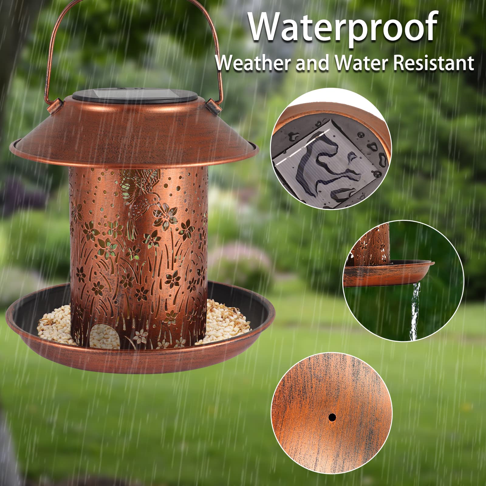 Tepaken led solar lantern outdoor decoration glows along garden paths.