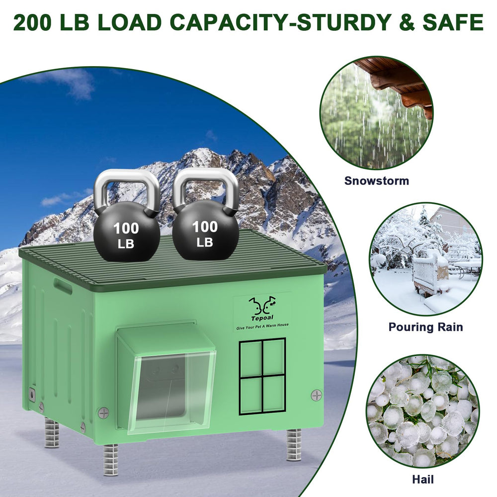 Tepoal UL-tested heating core provides safe warmth for outdoors.