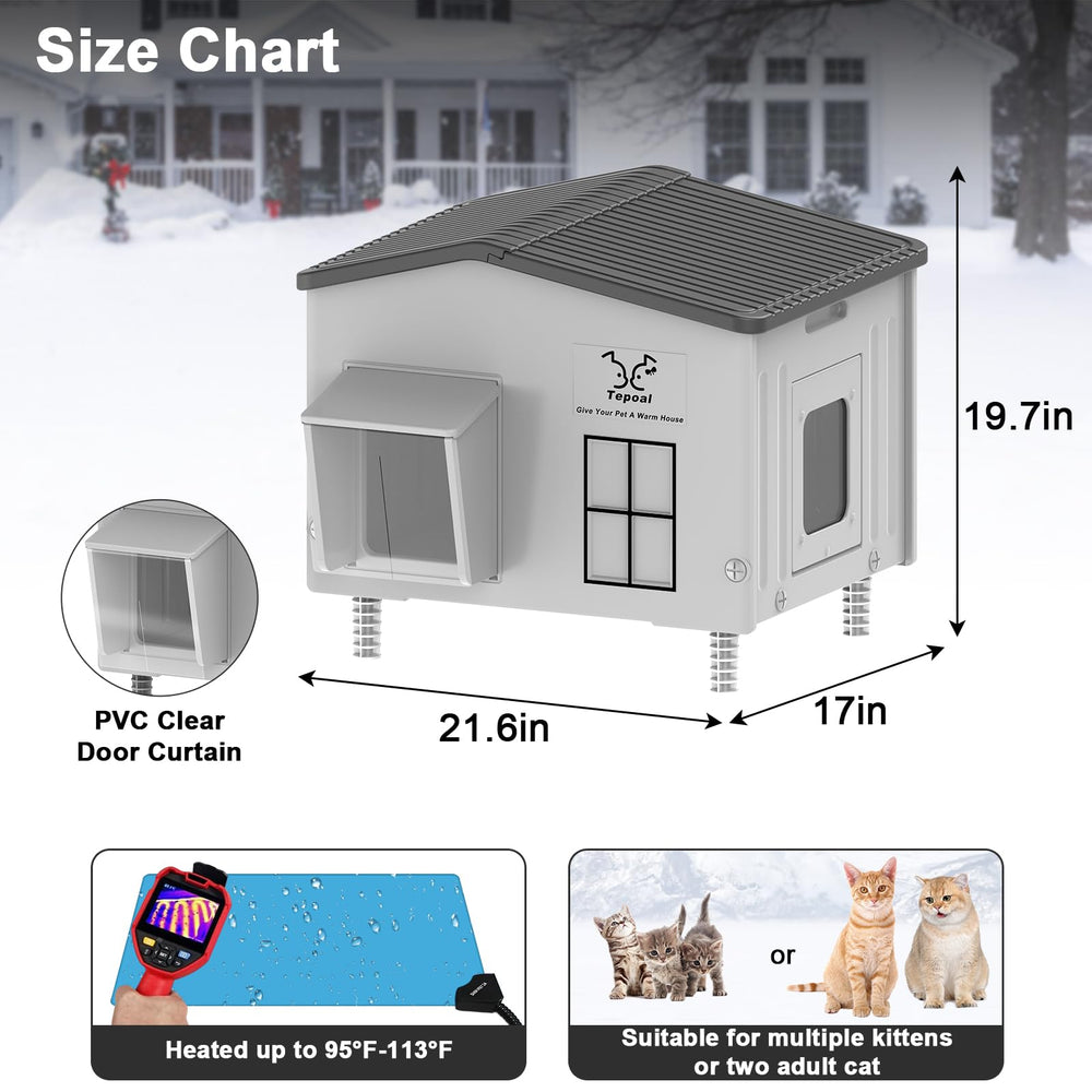Tepoal weatherproof canopy top view with rain protection