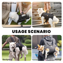 Terapaton Dog Lift Harness Oxford Fabric image breathable material for daily use