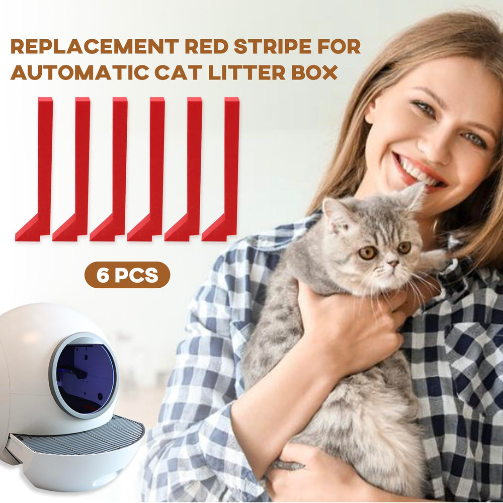 Terixe red foam seal demonstrates a tight seal to minimize litter escape.