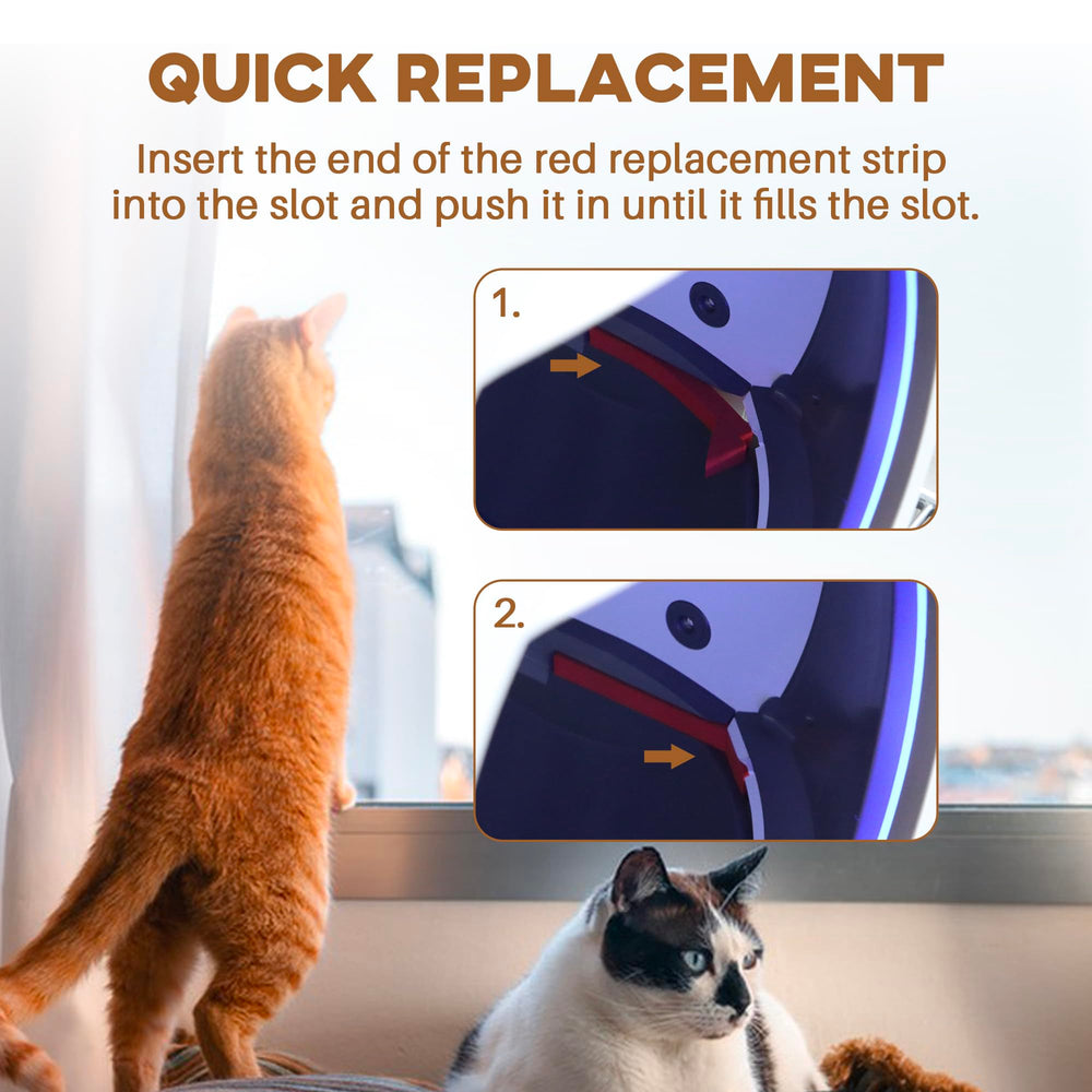 Terixe precision-cut foam ensures exact fit inside Els Pet litter box.