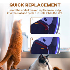 Terixe precision-cut foam ensures exact fit inside Els Pet litter box.