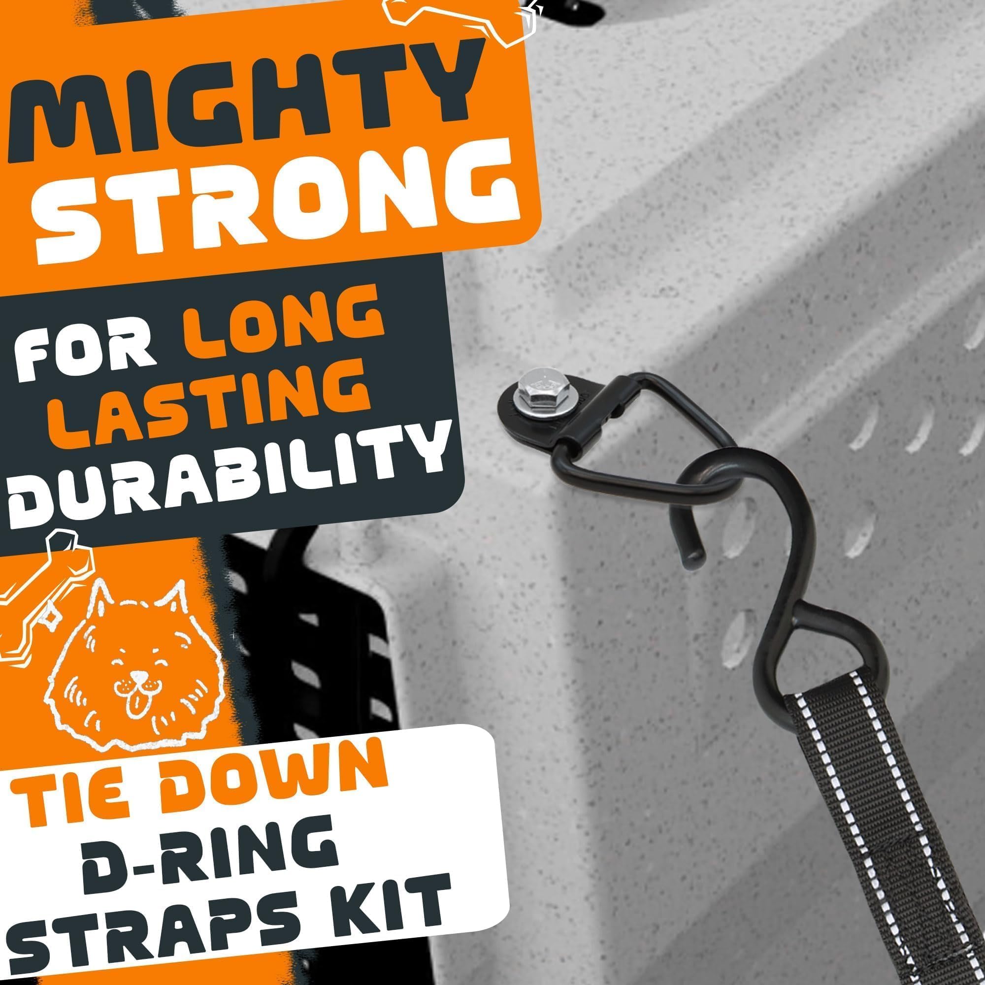 Terixe RuffLand kennel compatibility visual on truck bed.