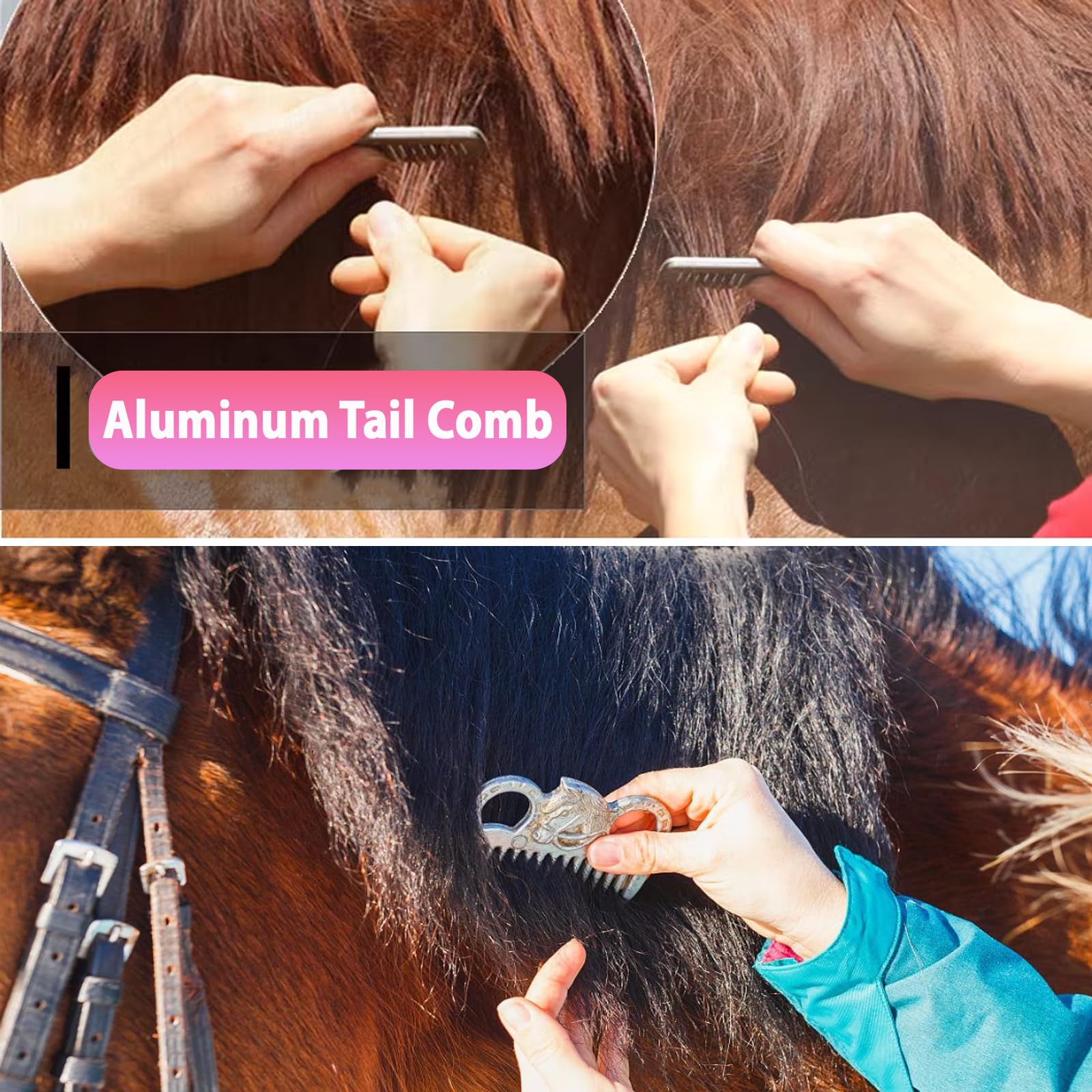 Terpup hoof pick with brush helps clean hooves and remove dirt