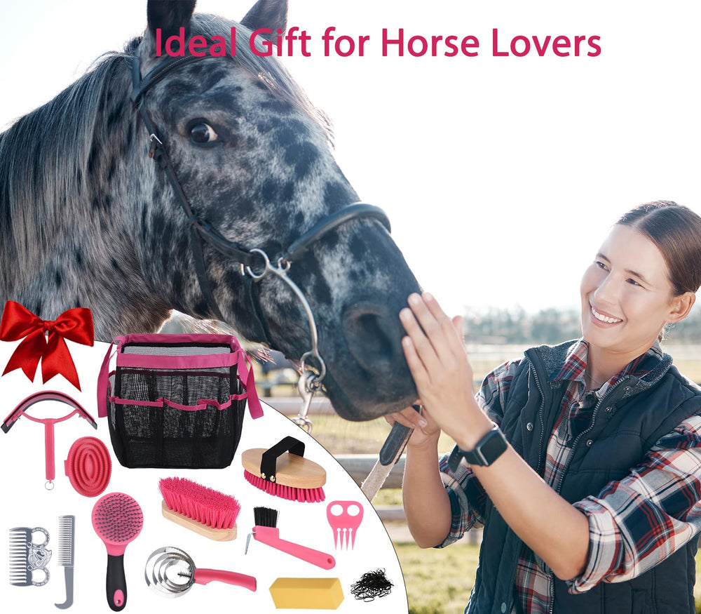 Terpup mane and tail brush smooths mane and reduces tangles