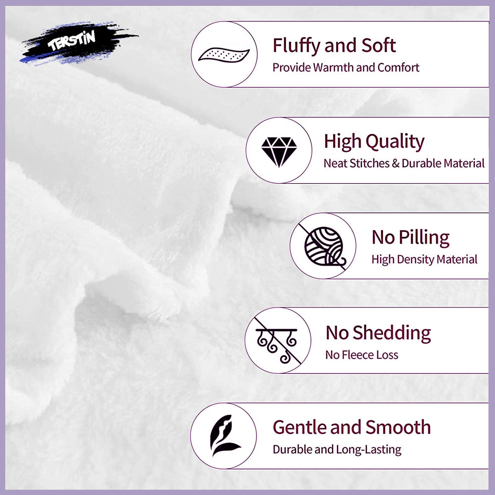 TERSTIN dachshund blanket travel use as a compact cozy layer