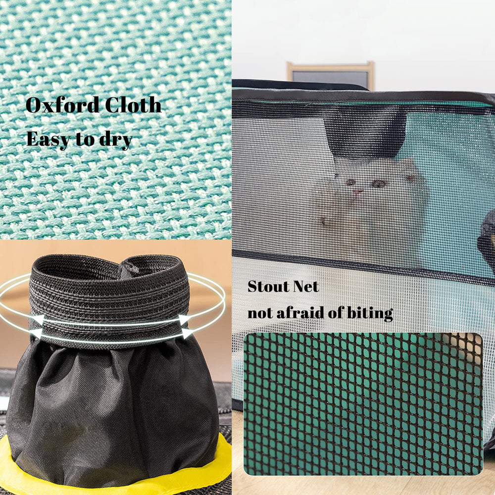 TESSVEYA drying box open-door view demonstrates easy pet access and safety.