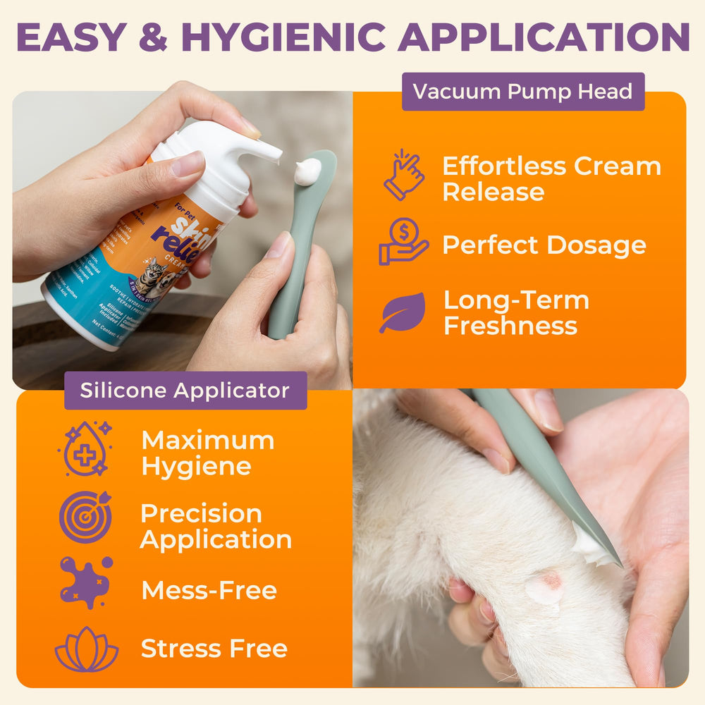 Tetesol all breeds friendly cream suggests year-round skin support for diverse pets.