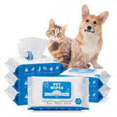 Tetesol Dog Wipes bulk pack ready for quick grooming anywhere.