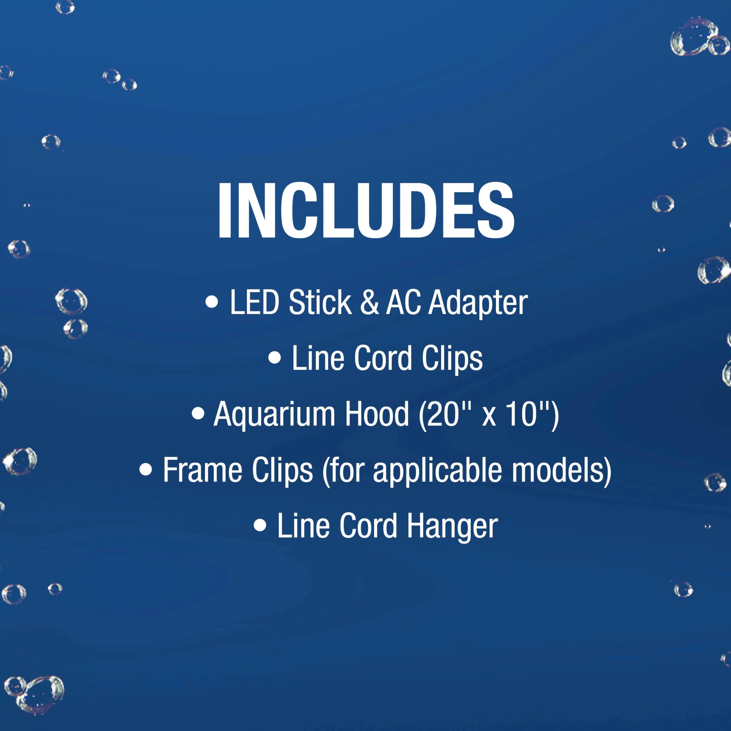 Tetra LED Hood provides hands-free lighting for focused aquatic viewing.
