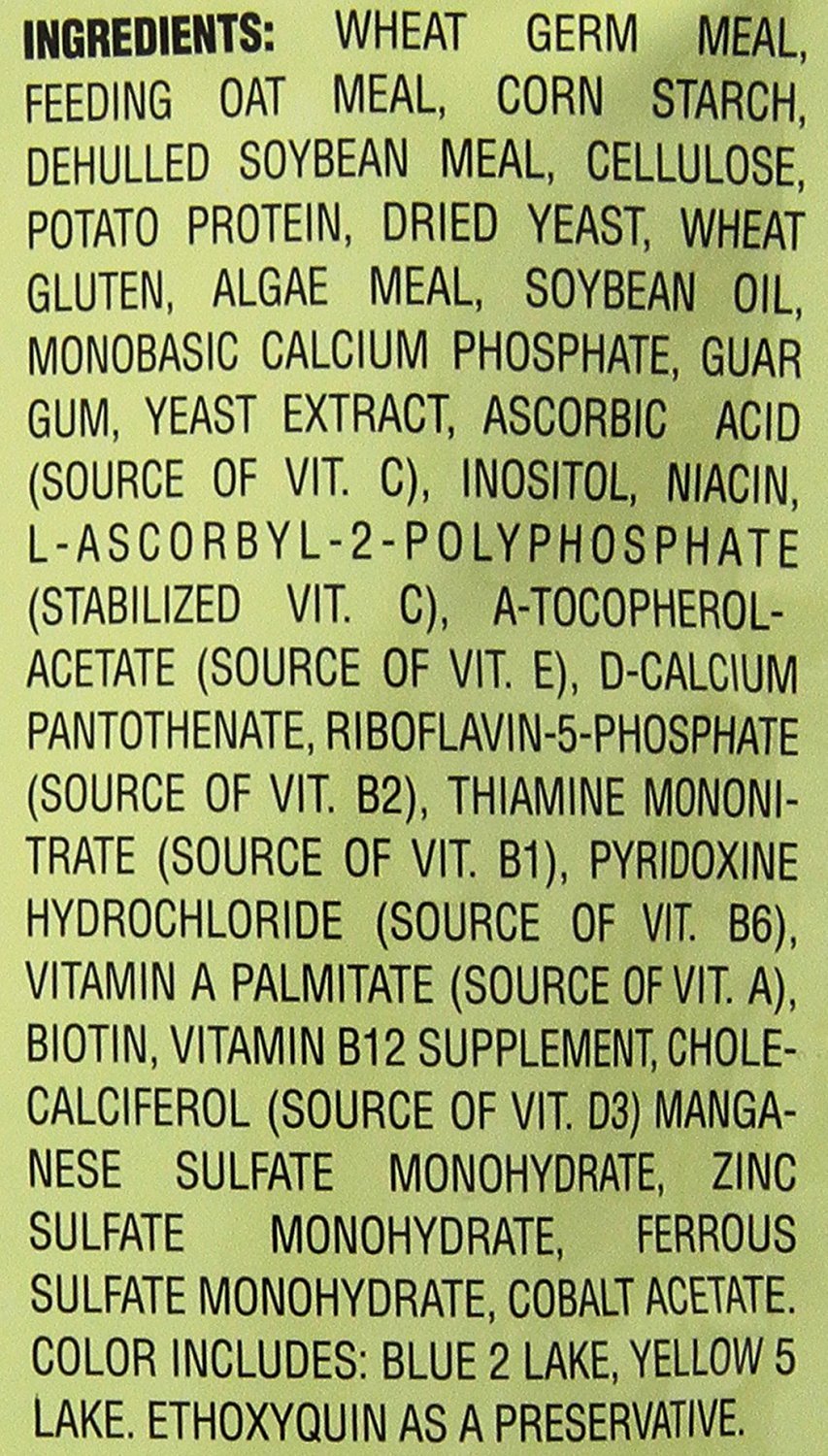 TetraVeggie algae wafers aquarium scene suggests wholesome nutrition for home tanks.