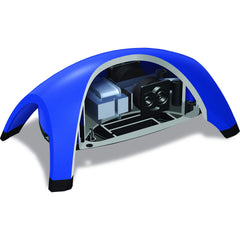 Tetra Whisper air pump dome and motor, noise-dampened design supports tranquil aquarium ambiance