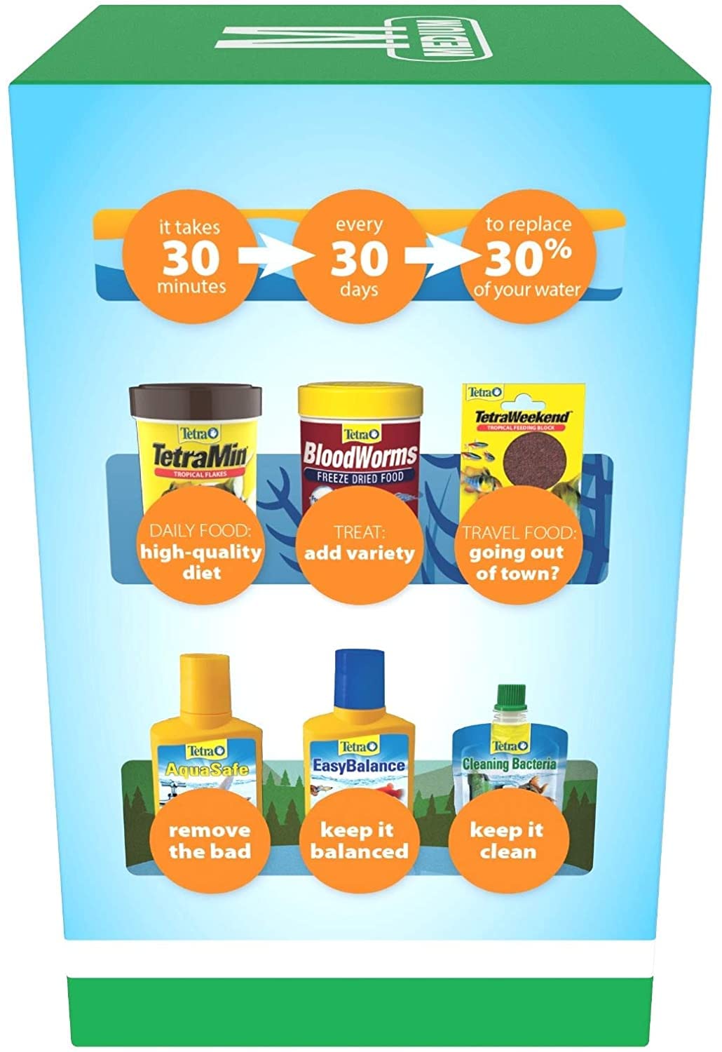 Tetra Whisper Bio-Bag ready-to-use cartridge for quick setup.