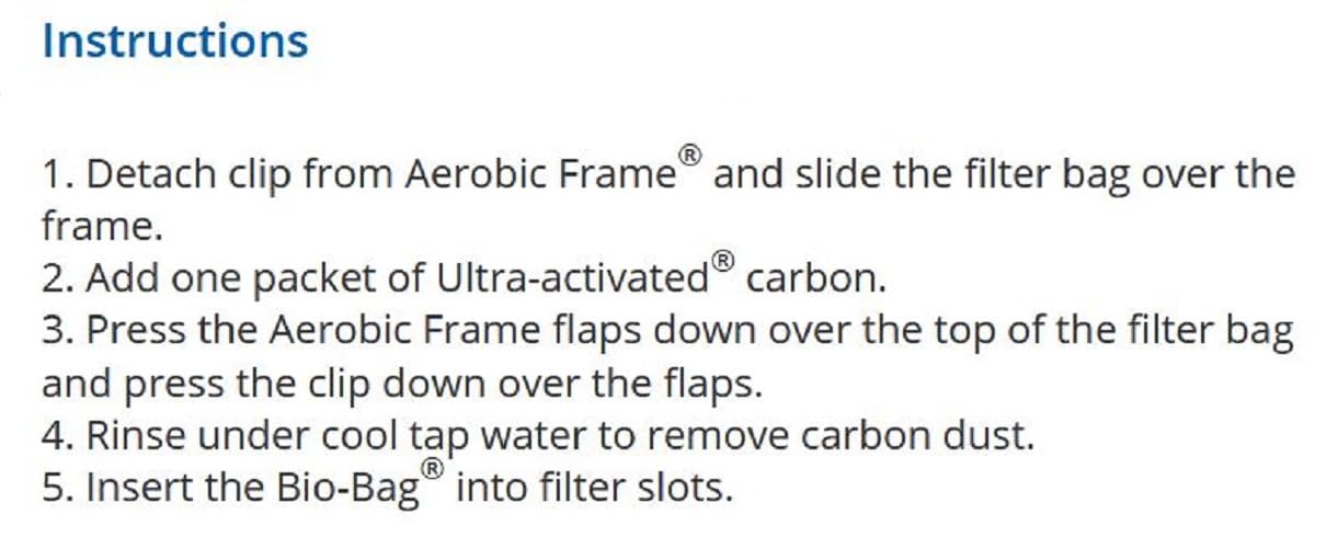 Tetra Whisper water clarity in a tank after filtration.