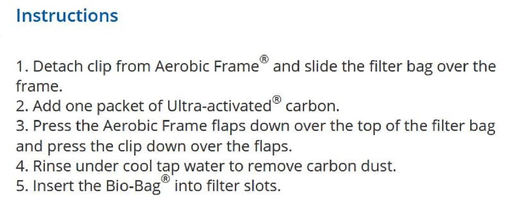 Tetra Whisper water clarity in a tank after filtration.