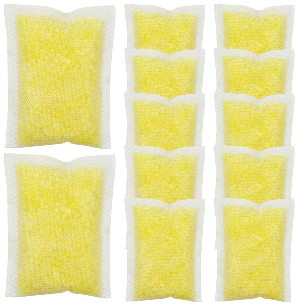 TeurWone 12-pack odor eliminator packaging enables quick, clean refills for a fresher litter area.