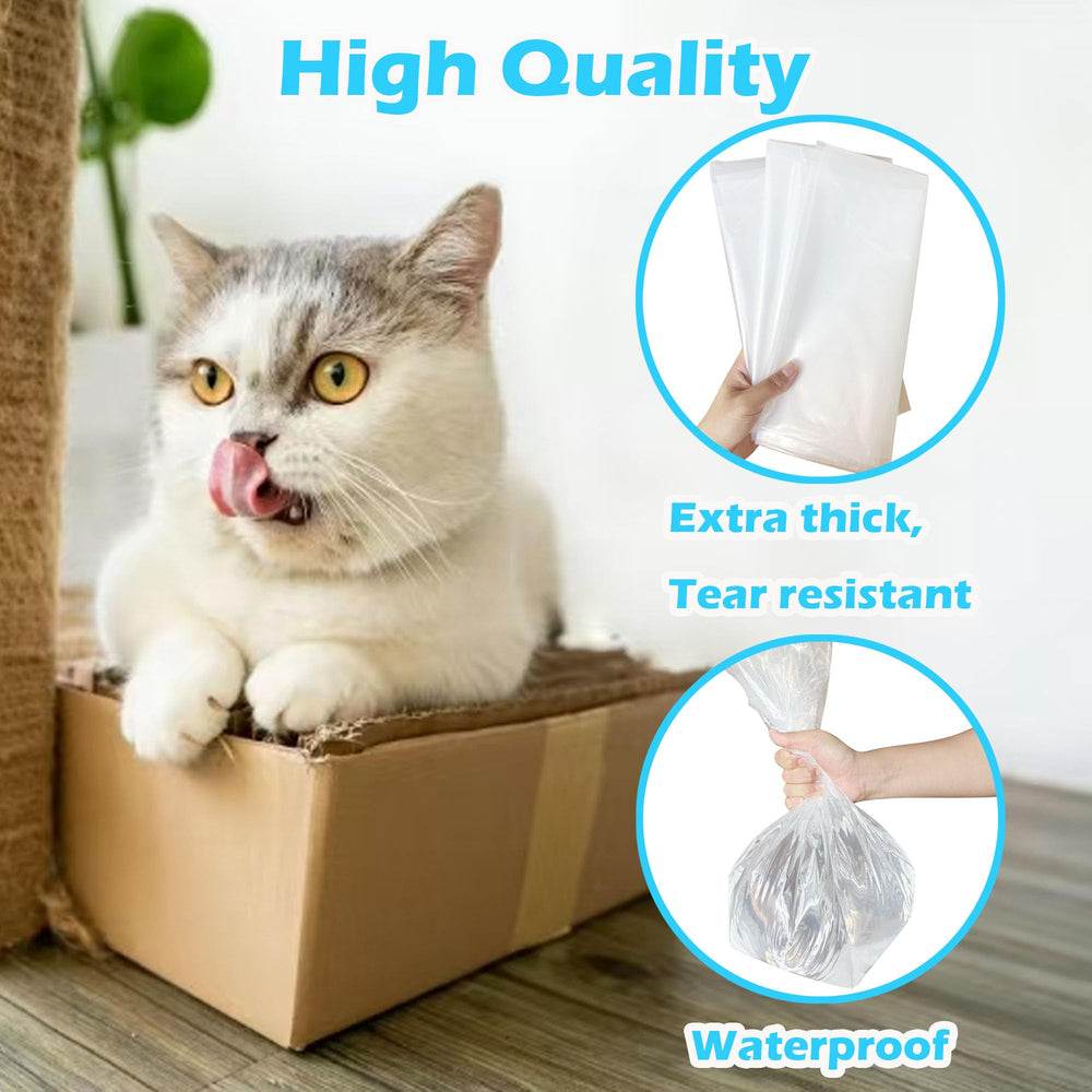 TeurWone large 315x275-inch liner size covers your top-entry box neatly.