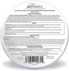 TevraPet Activate II collar on dog neck demonstrates secure fit for small breeds.