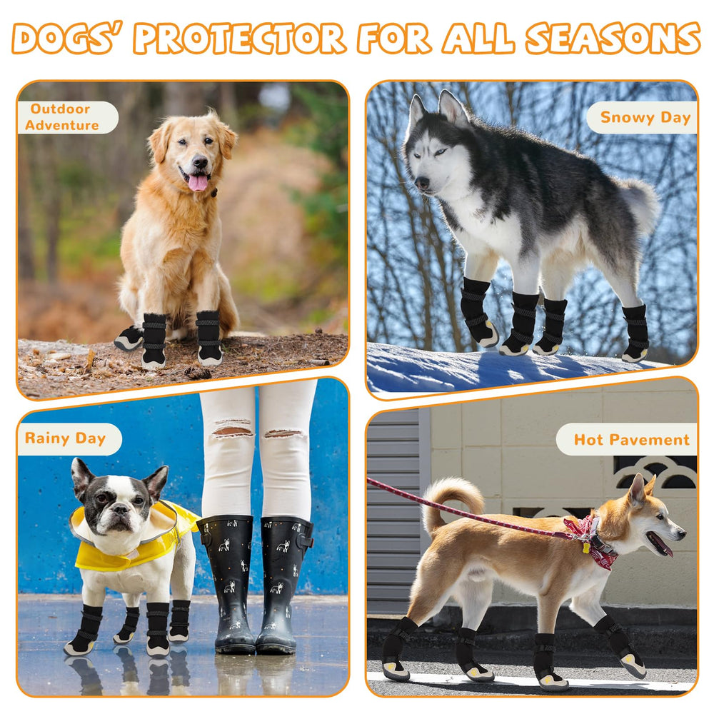 TEWIWAP dog shoes for hiking — designed for outdoor adventures.