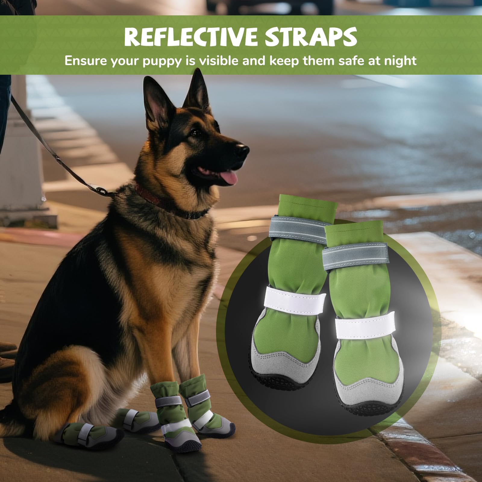 TEWIWAP deep tread outsole supports stable footing on rough winter terrain.