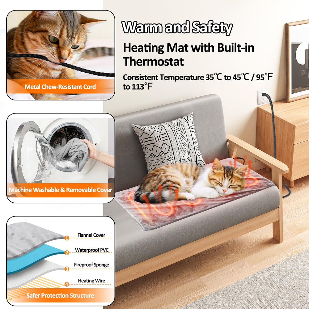 Texsens observation window lets you monitor outdoor cats easily.