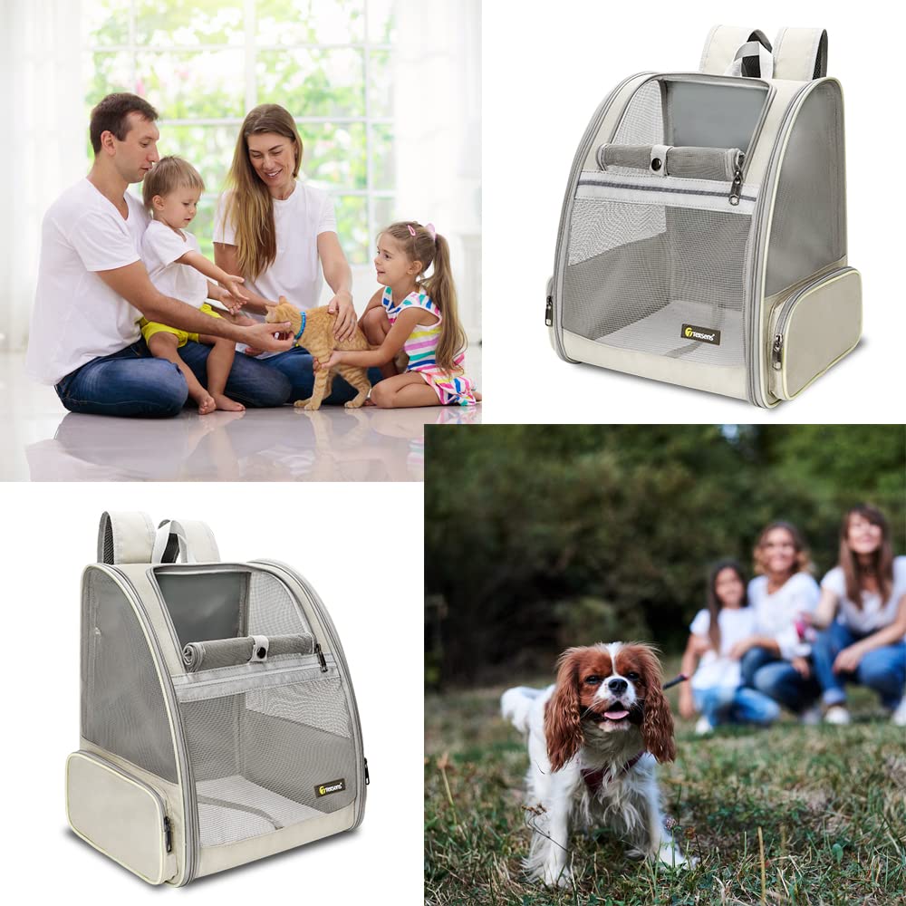 Texsens Pet Backpack collapsible feature enables easy storage between adventures.