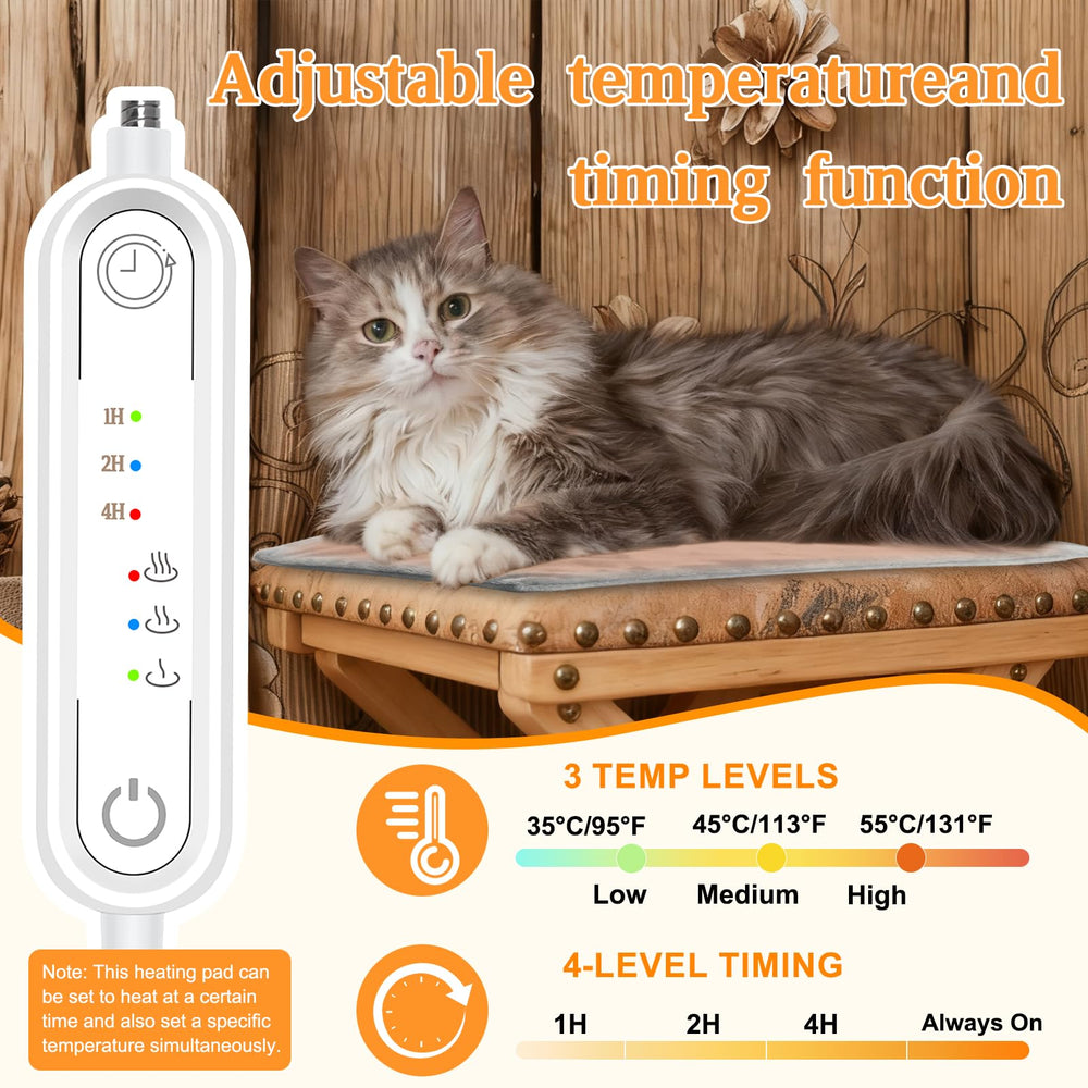 Texsens pad timer settings for auto-off during travel or rest periods.