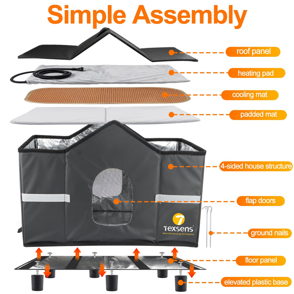 Texsens reflective strips enhance visibility in low light for safety.